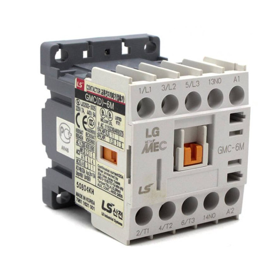 LS Electric GMC-9M 220VAC 9A 4kW Mini Kontaktör (1NC / 1B-1NK) 12690110