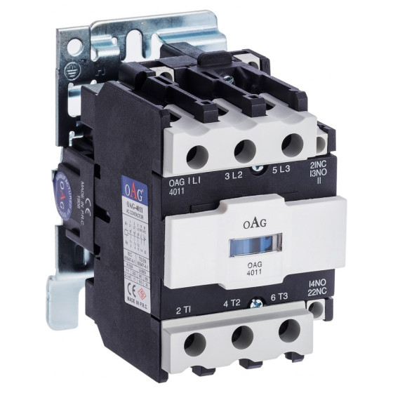 OAG 1210 12A 5,5kW 220V AC Bobinli 1NA Güç Kontaktörü