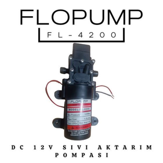 Flopump FL-4200 12V DC Karavan Pompası