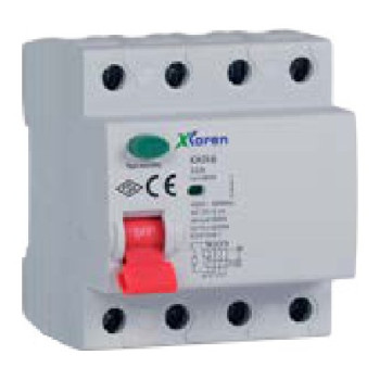 XKOREN 4P 100A 300mA 6kA AC Tipi Kaçak Akım Koruma Şalteri XKR 06-4AC300-100