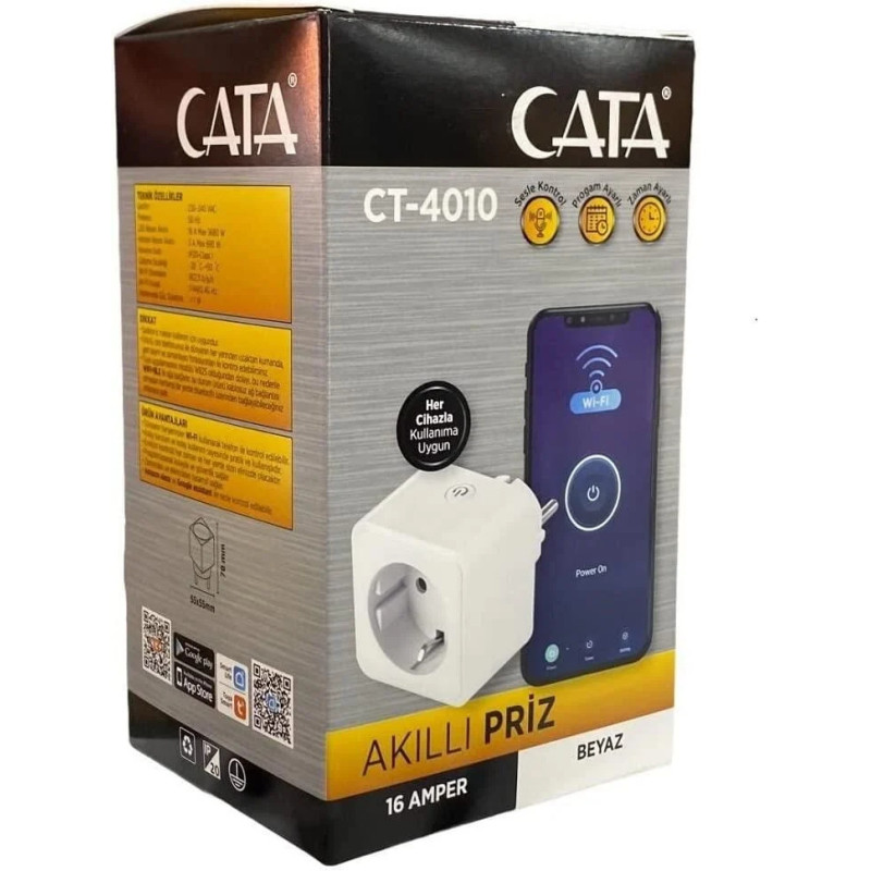 CATA CT-4010 Wi-Fi Akıllı Priz