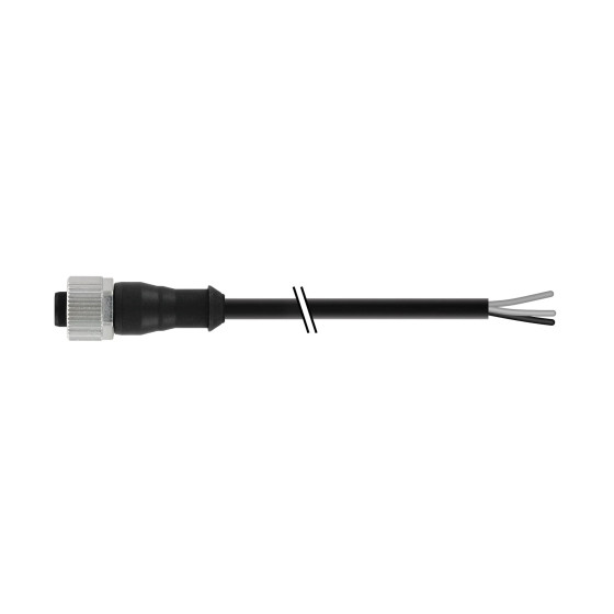 MUJIE MHC-M12-4P-2M M12 4 Pin düz Sensör Konnektörü 2 metre