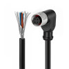 MUJIE MHCL-M12-4P-2M M12 4 Pin 90° açılı Sensör Konnektörü 2 metre