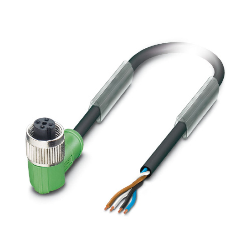 MUJIE MHCL-M12-4P-5M M12 4 Pin 90° açılı Sensör Konnektörü 5 metre MUJIE MHCL-M12-4P-5M M12 4 Pin 90° açılı Sensör Konnektörü 5 metre