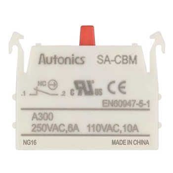 Autonics SA-CBM Modüler Yedek Kontak Bloğu 1NK Autonics SA-CBM Modüler Yedek Kontak Bloğu 1NK