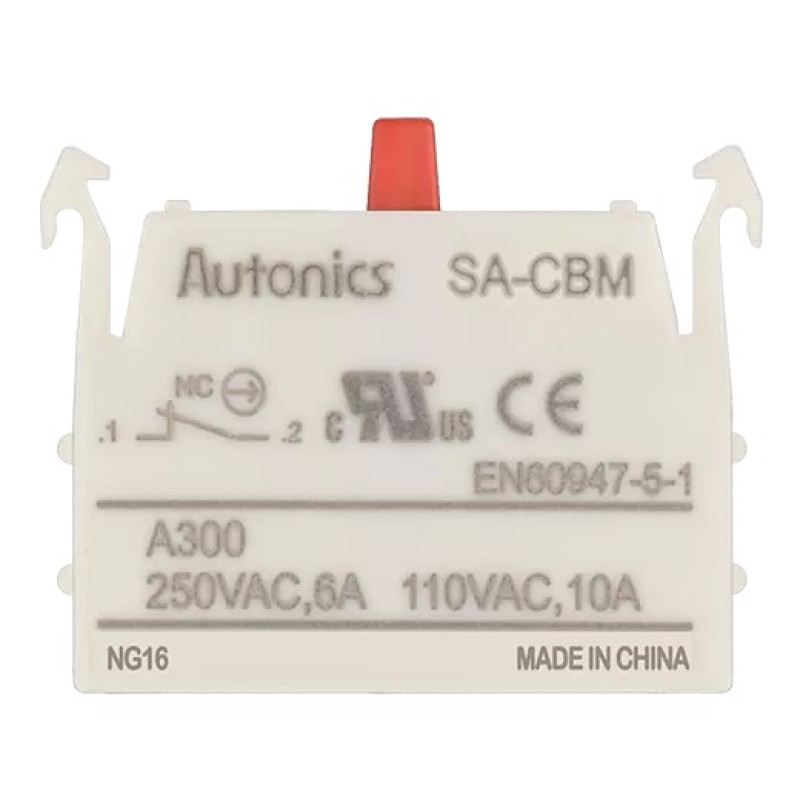 Autonics SA-CBM Modüler Yedek Kontak Bloğu 1NK Autonics SA-CBM Modüler Yedek Kontak Bloğu 1NK