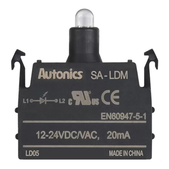 Autonics SA-LDM 12-24V AC/DC Yedek LED Bloğu