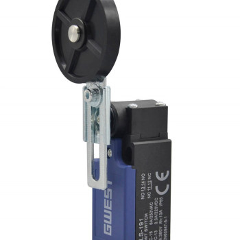 GWEST GLS-191R Ayarlanabilir Kauçuk Makaralı Resetli Limit Switch 1NO+1NC GWEST GLS-191R Ayarlanabilir Kauçuk Makaralı Resetli Limit Switch 1NO+1NC