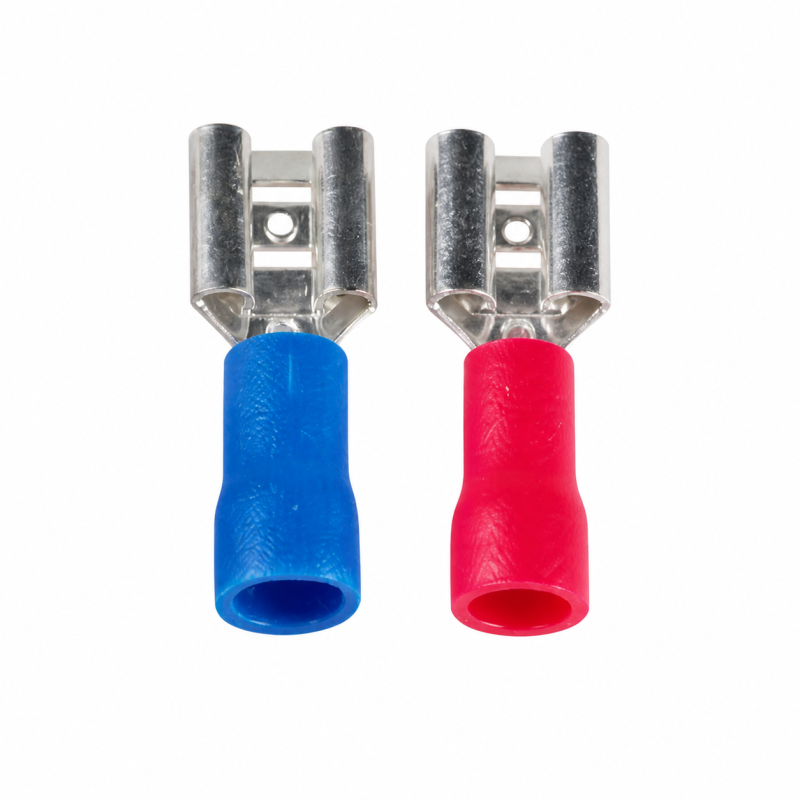 SUTEM SFD-2488 Dişi Faston Tip İzoleli Kablo Ucu MAVİ 1,50-2,50 MM² 0,8×4,75 MM