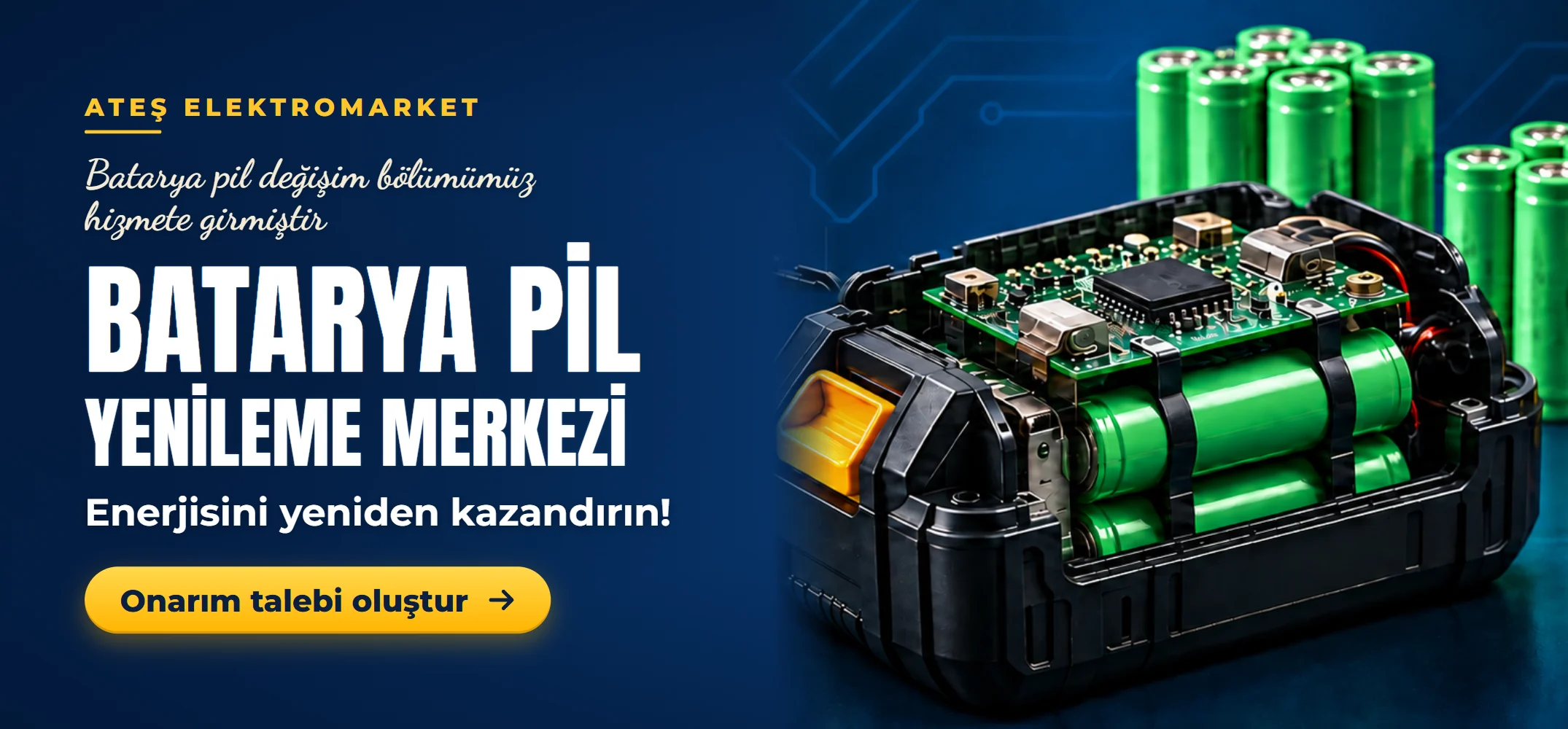 Batarya Pil Yenileme Merkezi